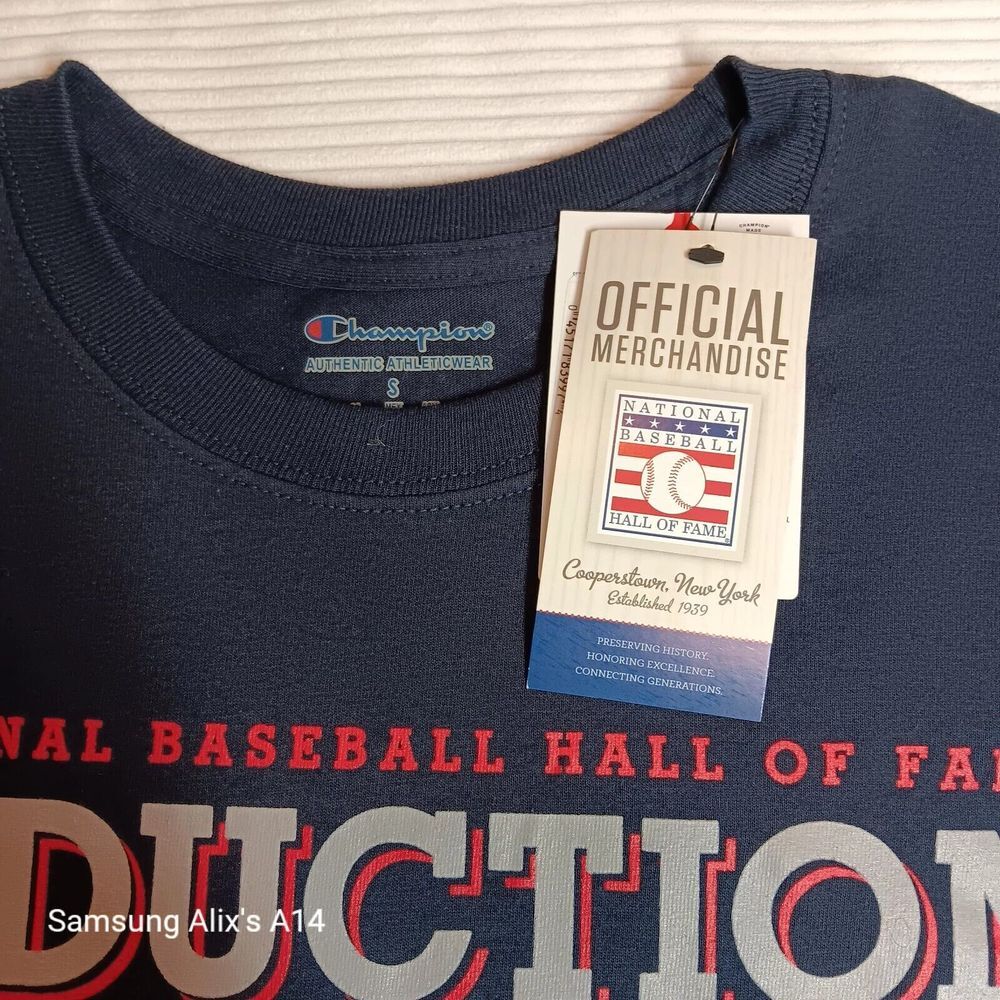 Champion National Baseball Hall of Fame 2023 Induction T-Shirt - Adult Small